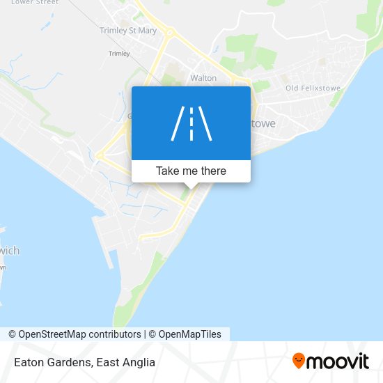 Eaton Gardens map