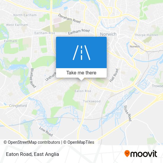 Eaton Road map