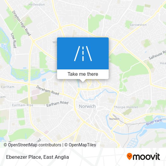 Ebenezer Place map