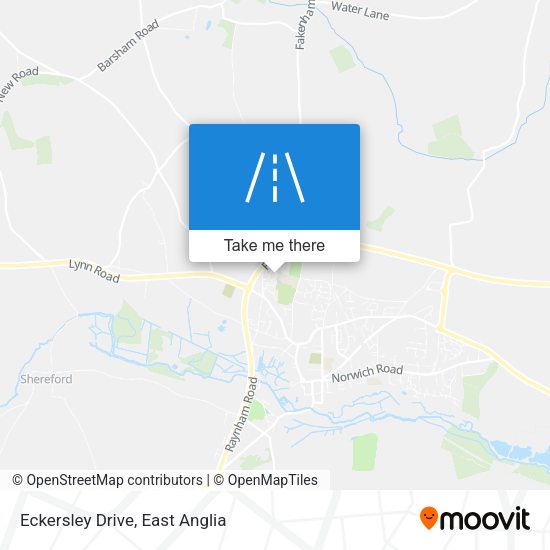 Eckersley Drive map