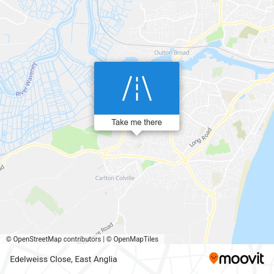 Edelweiss Close map