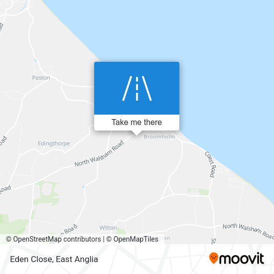 Eden Close map
