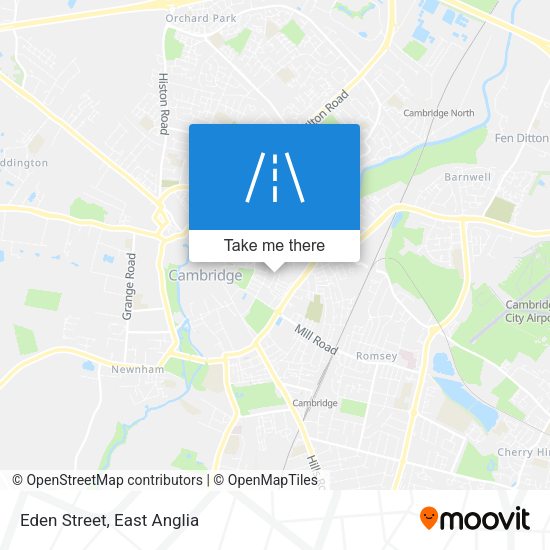 Eden Street map
