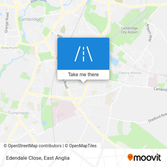 Edendale Close map