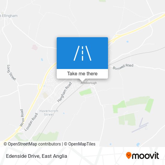 Edenside Drive map