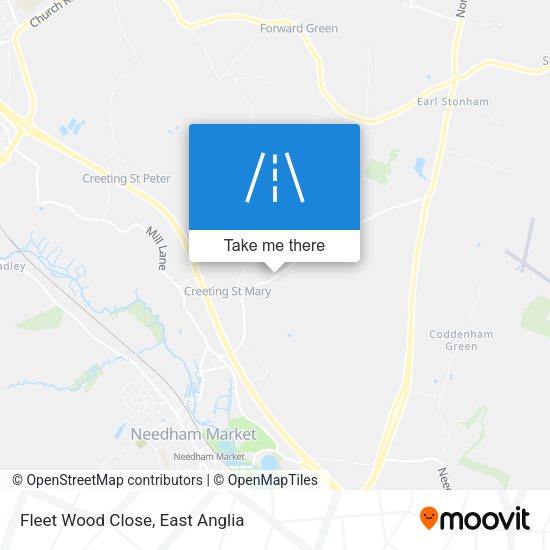 Fleet Wood Close map