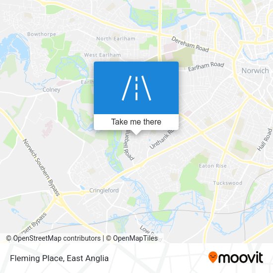 Fleming Place map