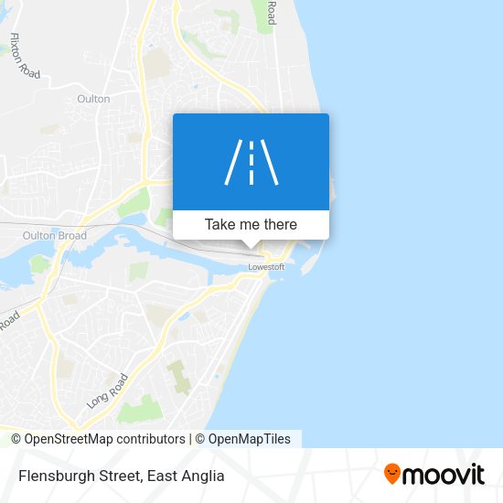 Flensburgh Street map