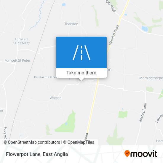 Flowerpot Lane map
