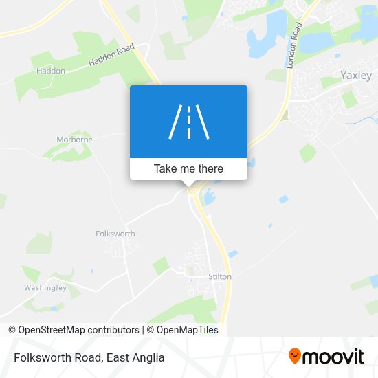 Folksworth Road map