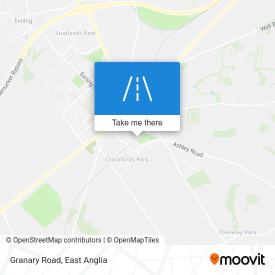 Granary Road map