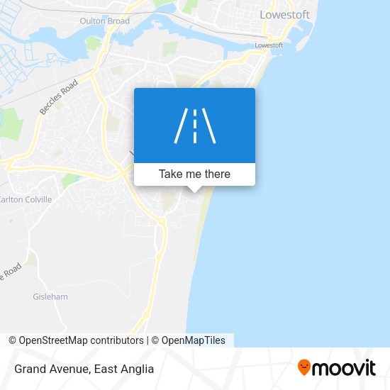 Grand Avenue map