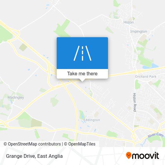 Grange Drive map