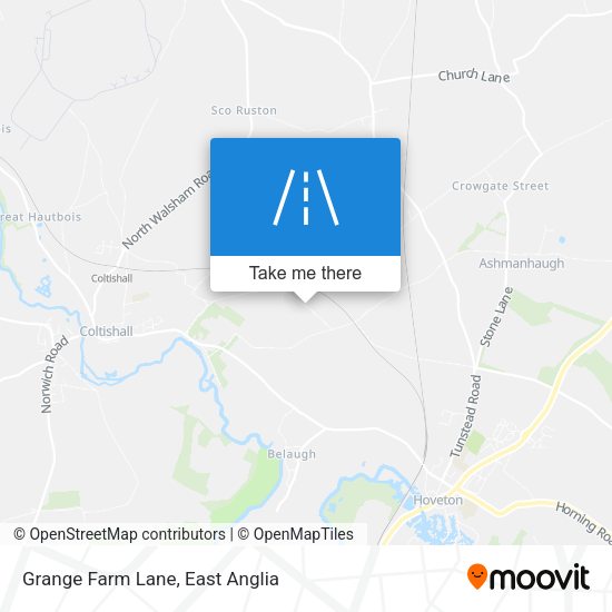 Grange Farm Lane map