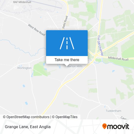 Grange Lane map