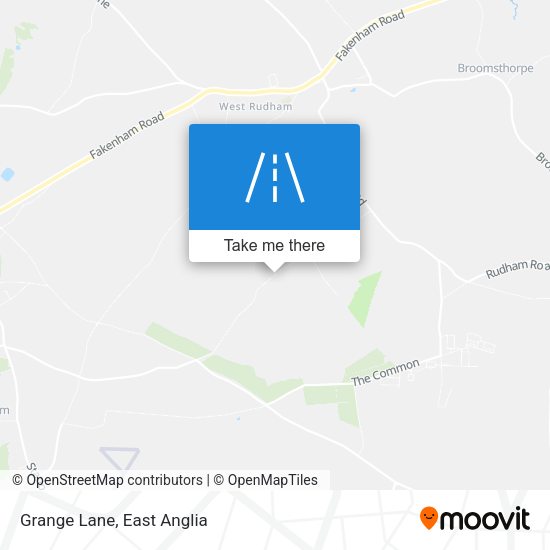 Grange Lane map