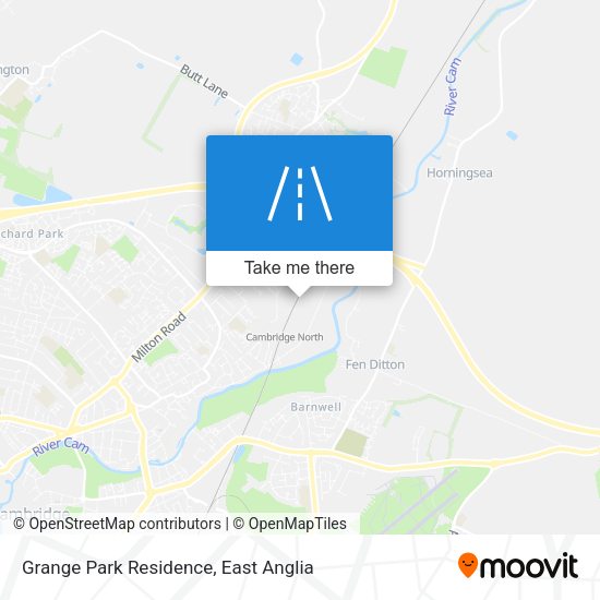 Grange Park Residence map