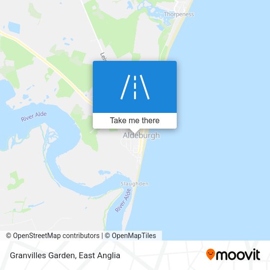 Granvilles Garden map