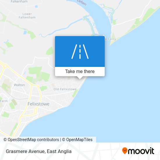 Grasmere Avenue map