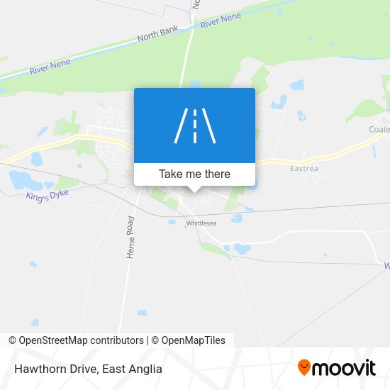 Hawthorn Drive map