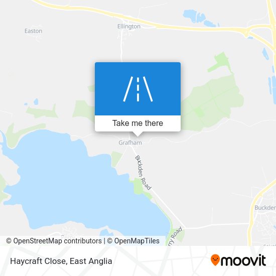Haycraft Close map