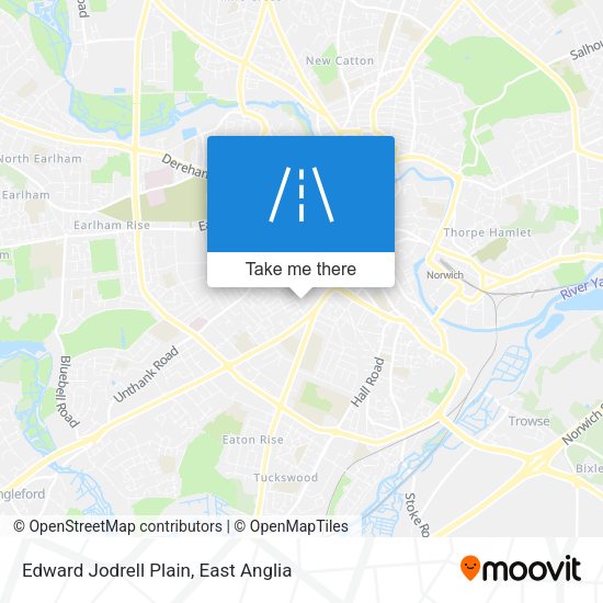 Edward Jodrell Plain map