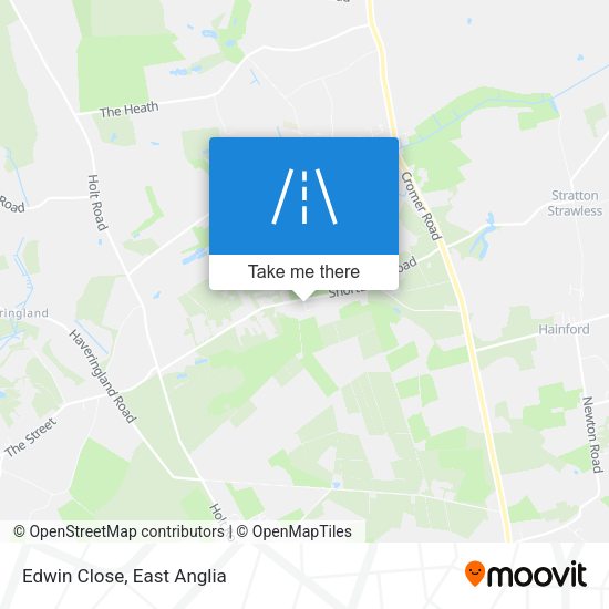 Edwin Close map