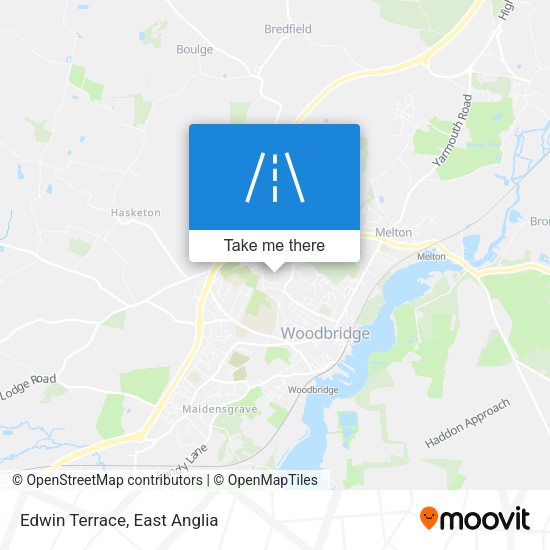 Edwin Terrace map