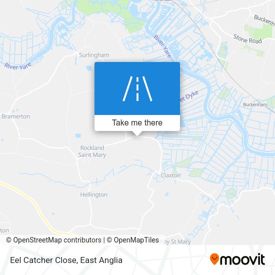 Eel Catcher Close map