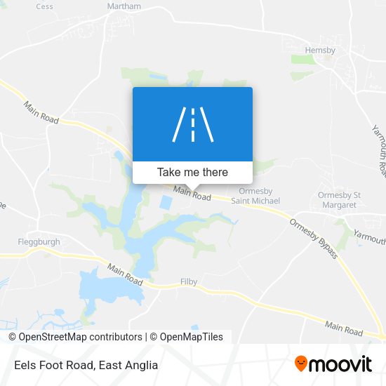 Eels Foot Road map