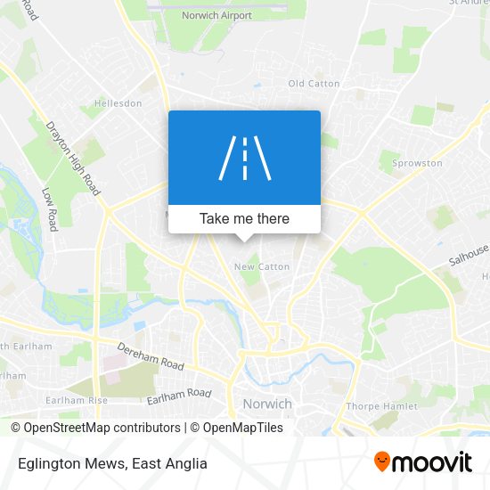 Eglington Mews map