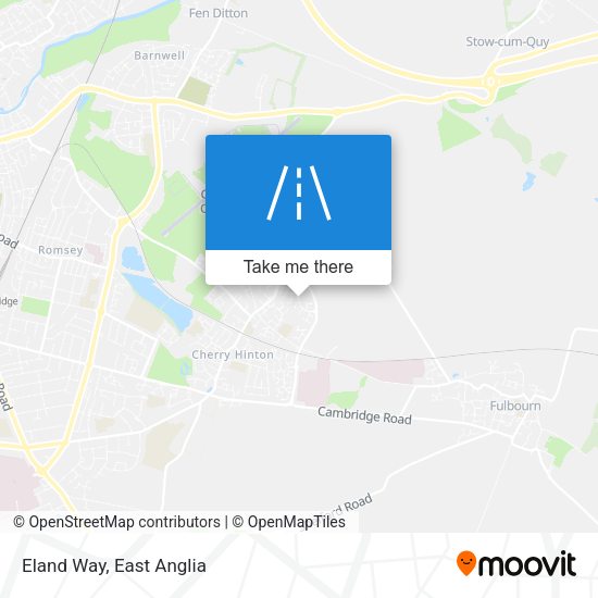 Eland Way map
