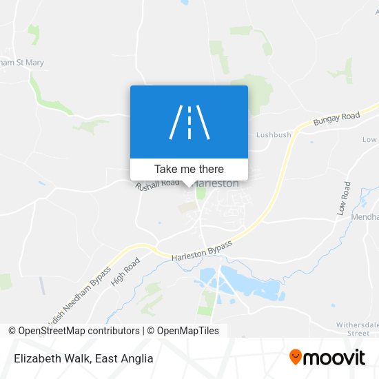 Elizabeth Walk map