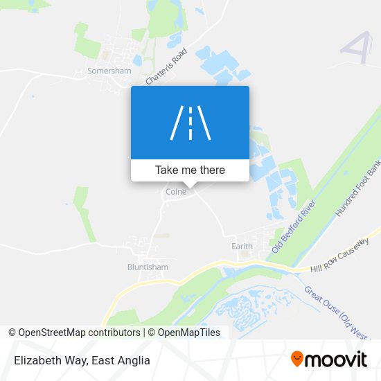 Elizabeth Way map