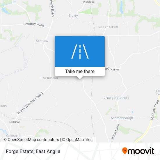 Forge Estate map