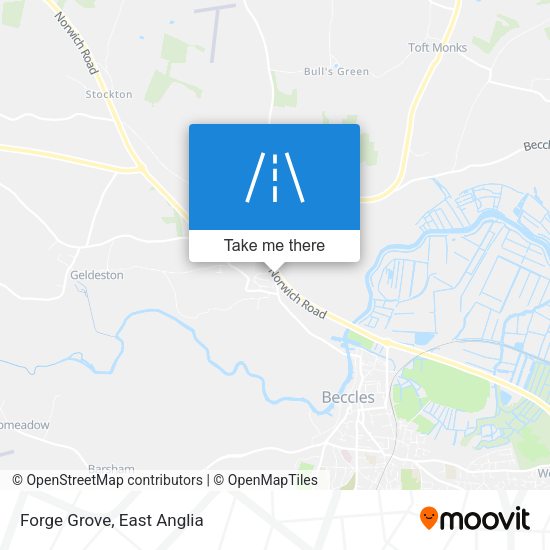 Forge Grove map