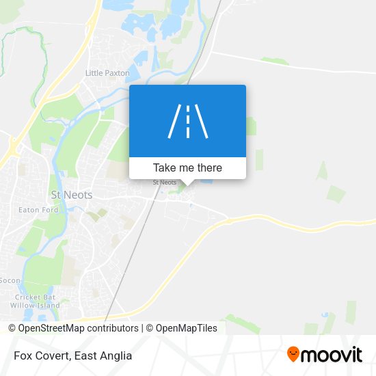 Fox Covert map
