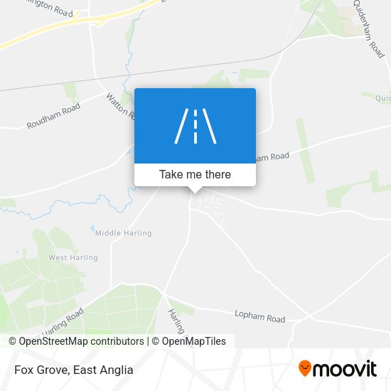 Fox Grove map
