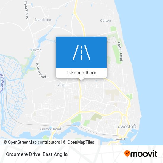 Grasmere Drive map