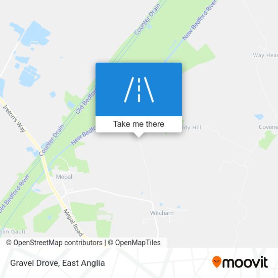 Gravel Drove map