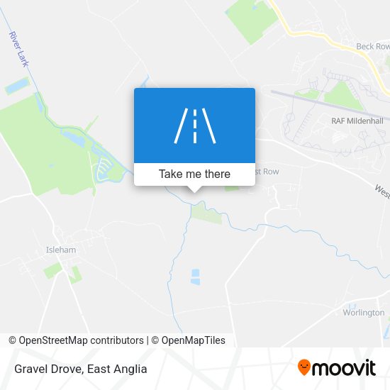Gravel Drove map
