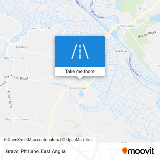 Gravel Pit Lane map
