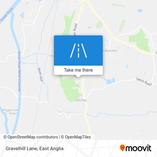 Gravelhill Lane map