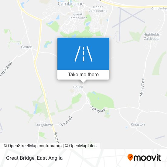 Great Bridge map