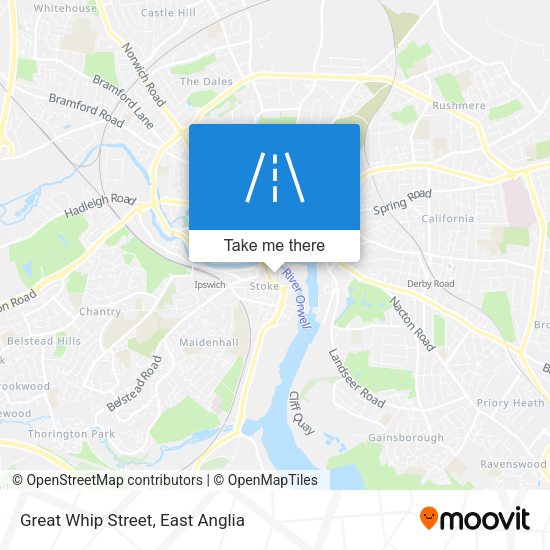Great Whip Street map