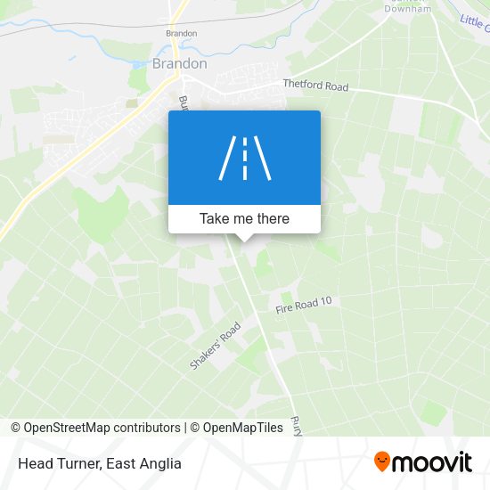 Head Turner map