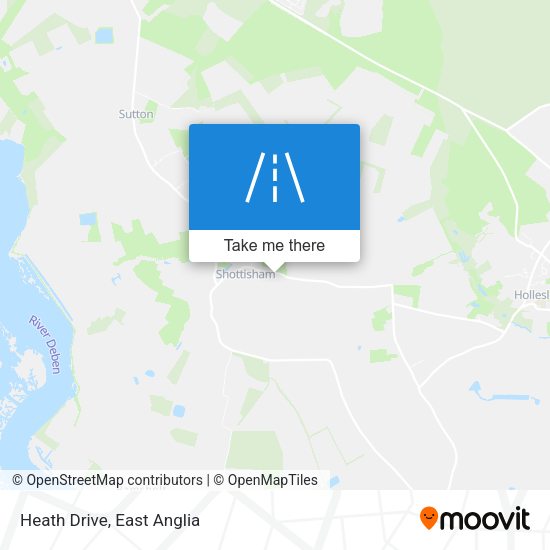 Heath Drive map