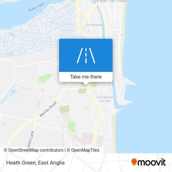 Heath Green map