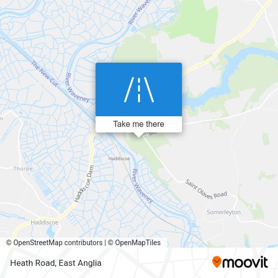 Heath Road map