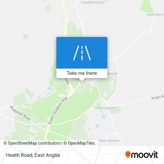 Heath Road map